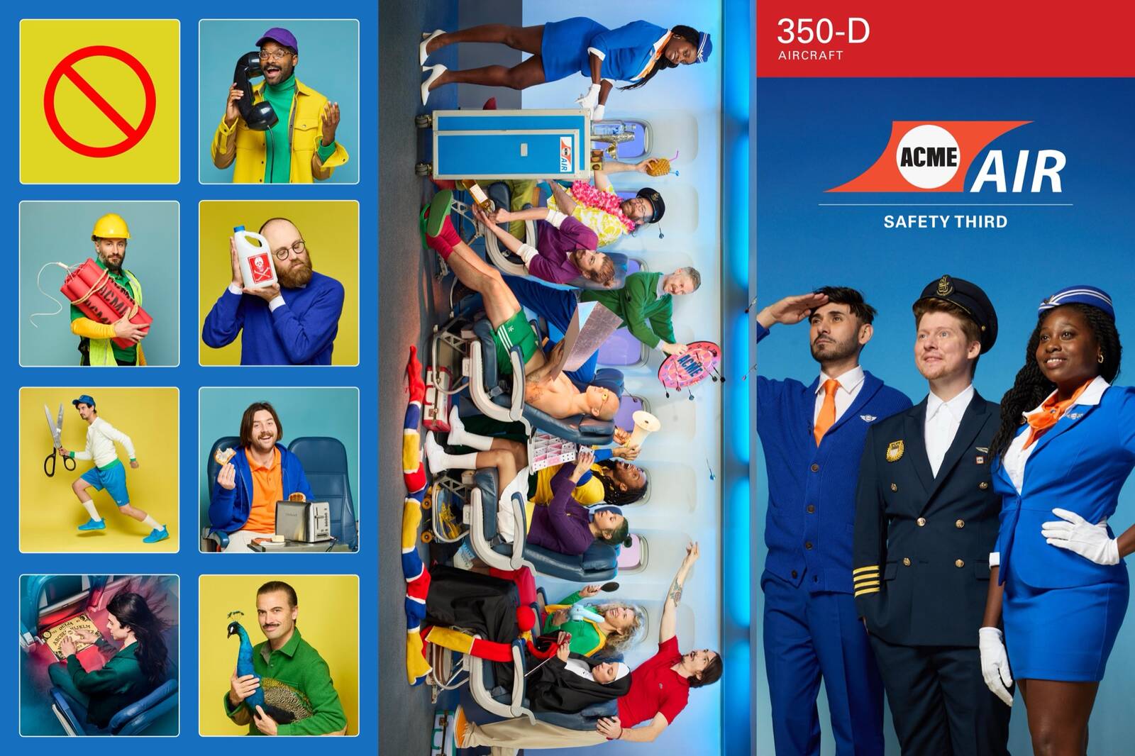 Acme Air safety brochure front