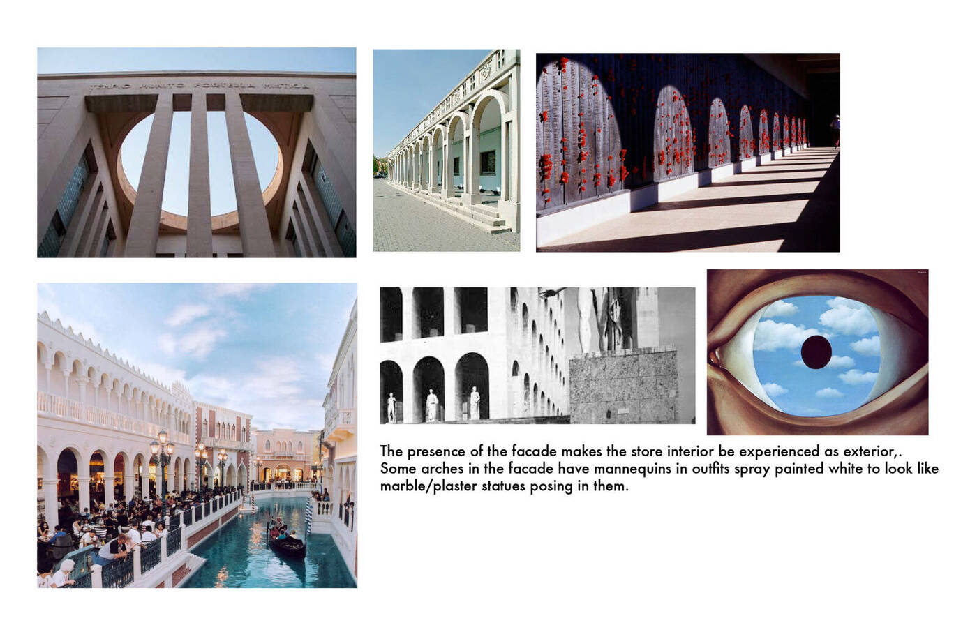 Facade and arches references
