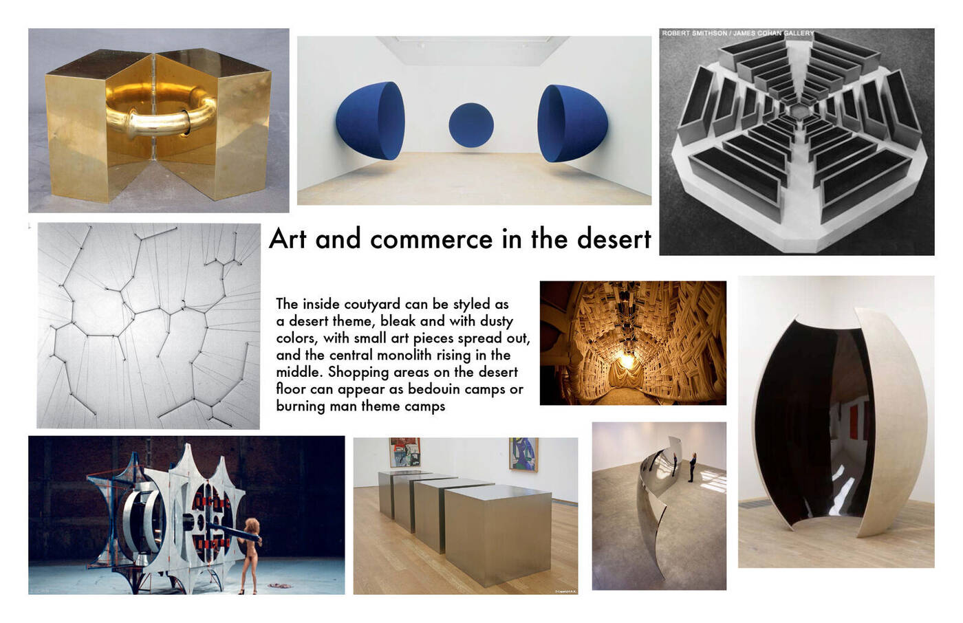 Art and commerce in the desert