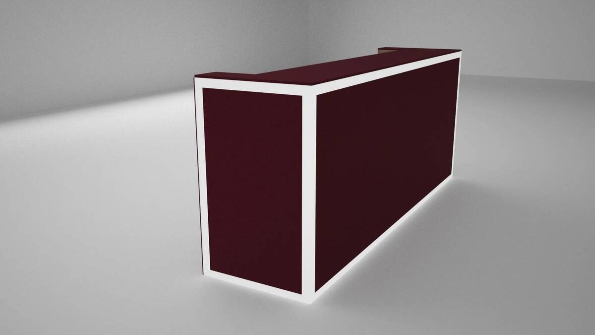 Cash wrap — three-quarter view