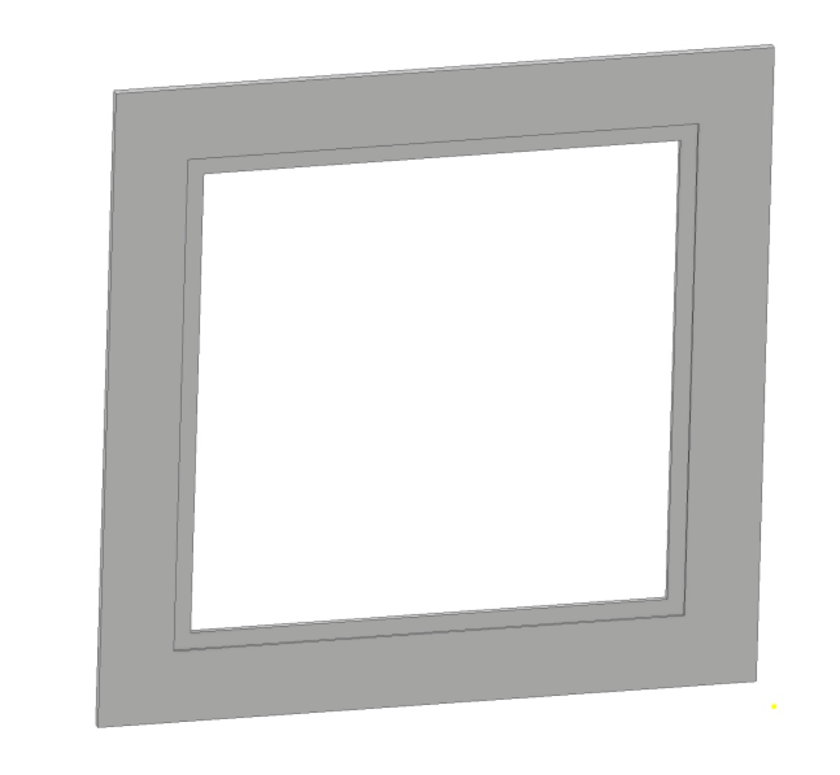 Frame section detail