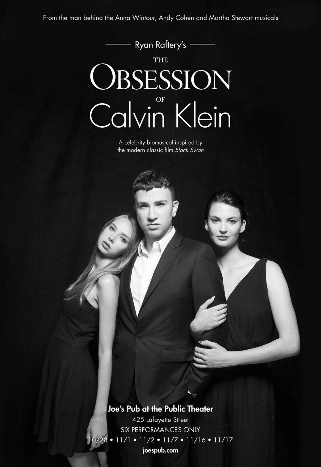 The Obsession of Calvin Klein — Joe's Pub at The Public Theater