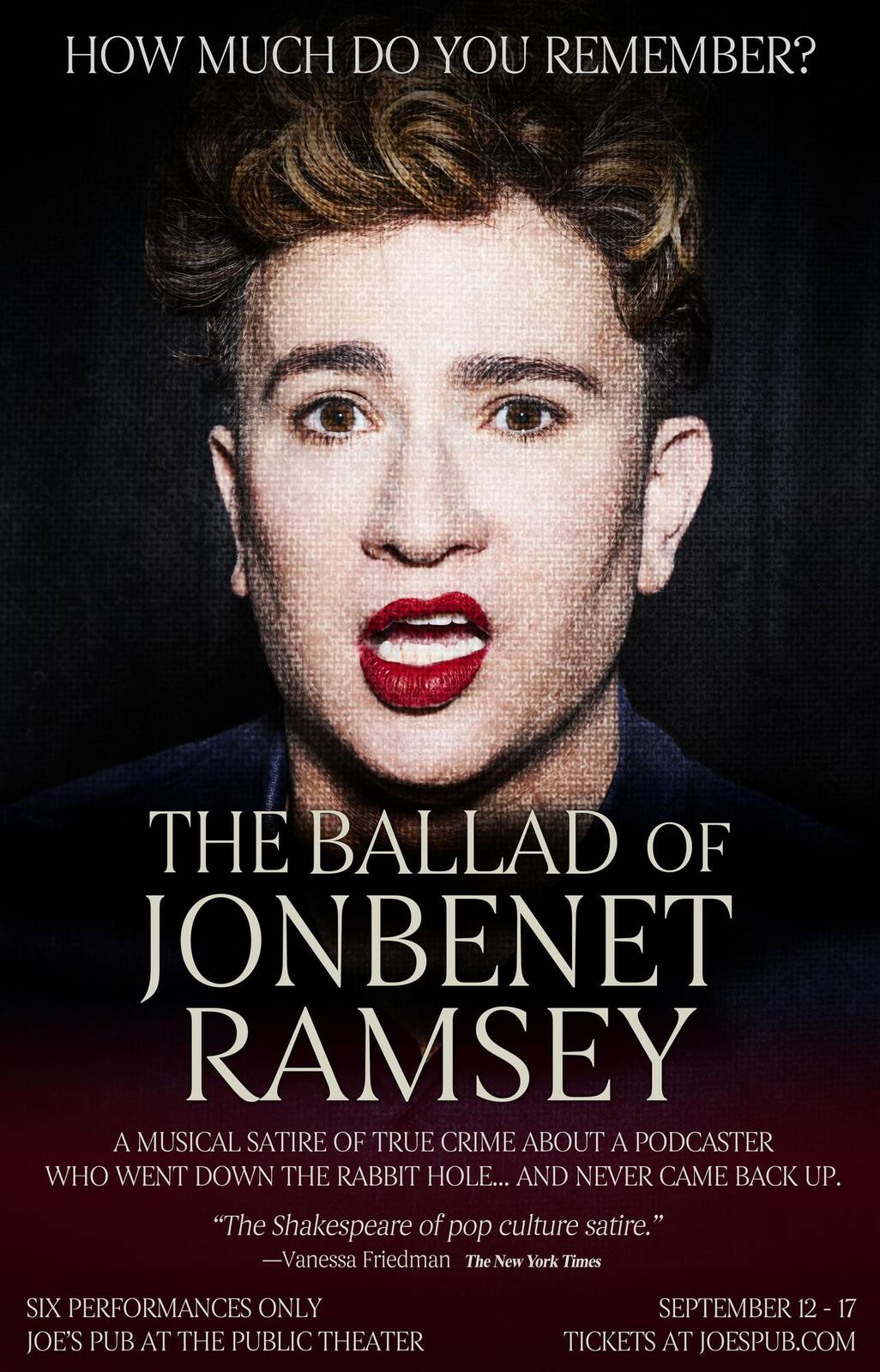 The Ballad of JonBenet Ramsey — Joe's Pub at The Public Theater